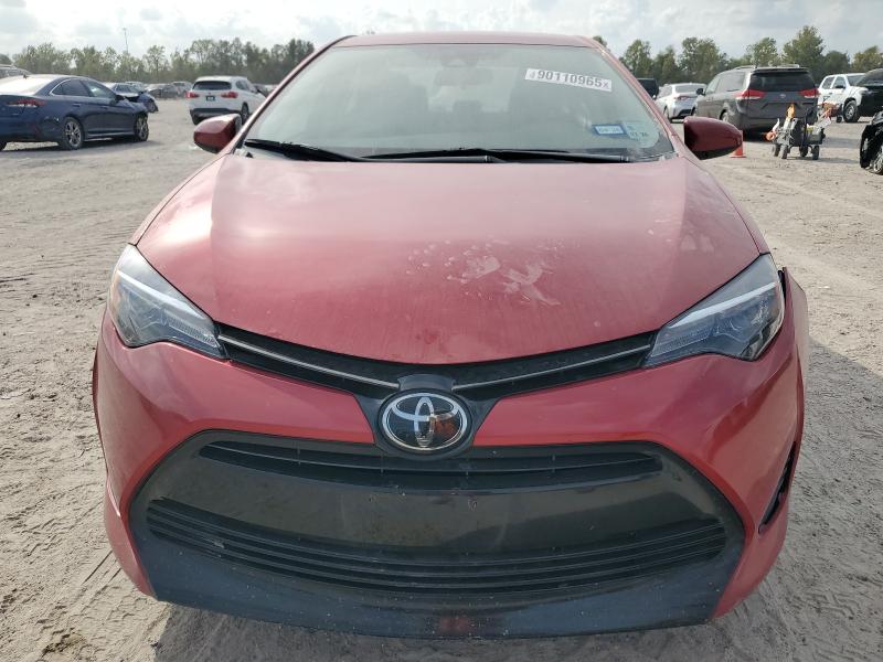 5YFBURHE9KP936290 - 2019 TOYOTA COROLLA L RED photo 5