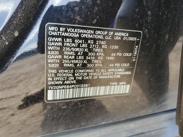 1V2GNPE84PC013381 - 2023 VOLKSWAGEN ID.4 PRO S Noir photo 14