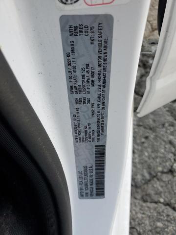 1C6SRFLT7LN330482 - 2020 RAM 1500 REBEL WHITE photo 12