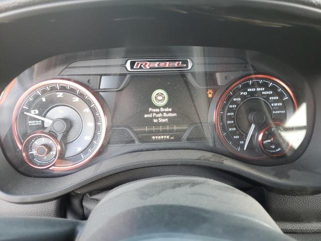 1C6SRFLT7LN330482 - 2020 RAM 1500 REBEL WHITE photo 9