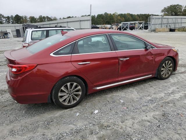 5NPE34AF8FH134659 - 2015 HYUNDAI SONATA SPORT 红色 照片 3