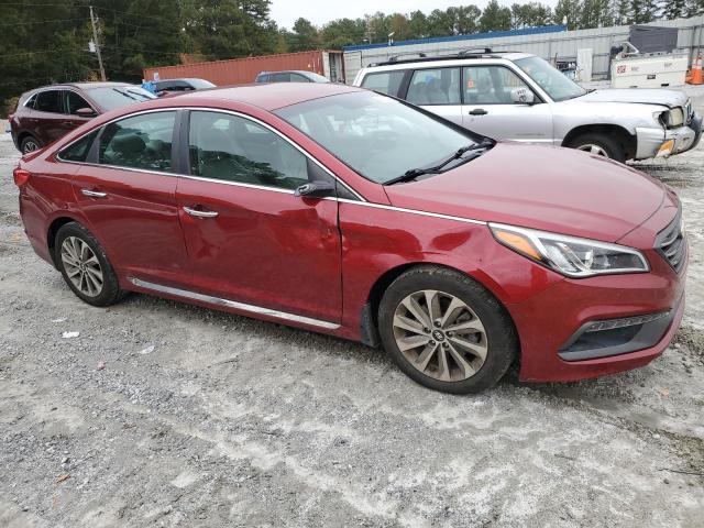 5NPE34AF8FH134659 - 2015 HYUNDAI SONATA SPORT 红色 照片 4