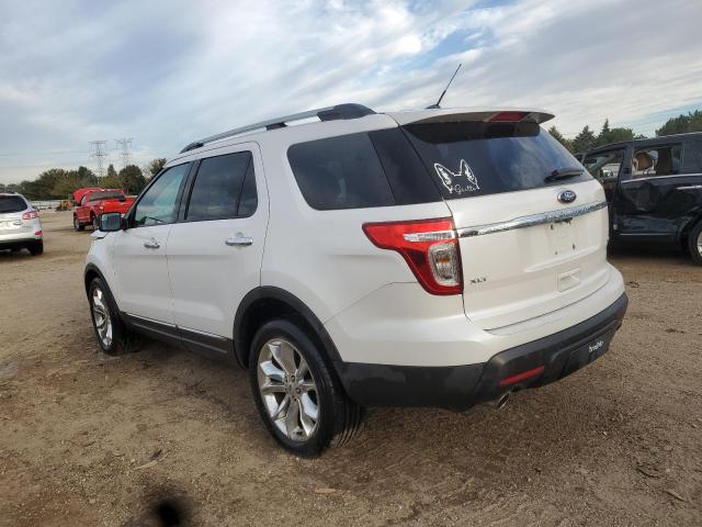 1FM5K8D87EGC20972 - 2014 FORD EXPLORER XLT Սպիտակ լուսանկար 2