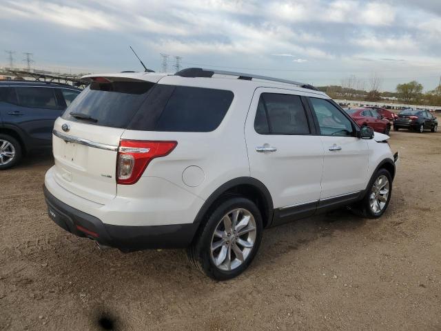 1FM5K8D87EGC20972 - 2014 FORD EXPLORER XLT Սպիտակ լուսանկար 3