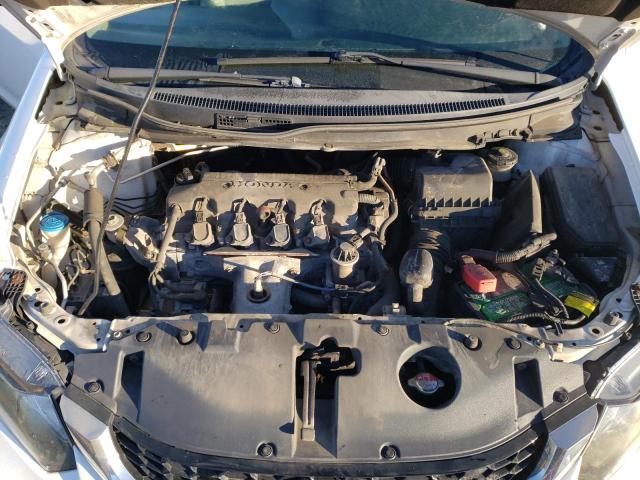 19XFB2F80DE078188 - 2013 HONDA CIVIC EX თეთრი ფოტო 11