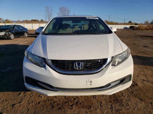 19XFB2F80DE078188 - 2013 HONDA CIVIC EX თეთრი ფოტო 5