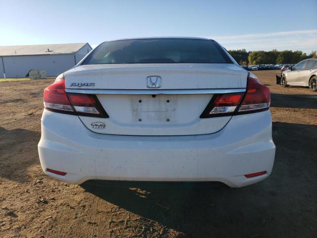 19XFB2F80DE078188 - 2013 HONDA CIVIC EX თეთრი ფოტო 6