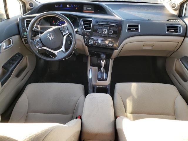 19XFB2F80DE078188 - 2013 HONDA CIVIC EX თეთრი ფოტო 8