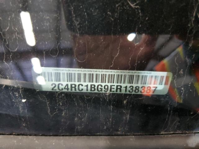 2C4RC1BG9ER138387 - 2014 CHRYSLER TOWN & COU TOURING Կապույտ լուսանկար 13