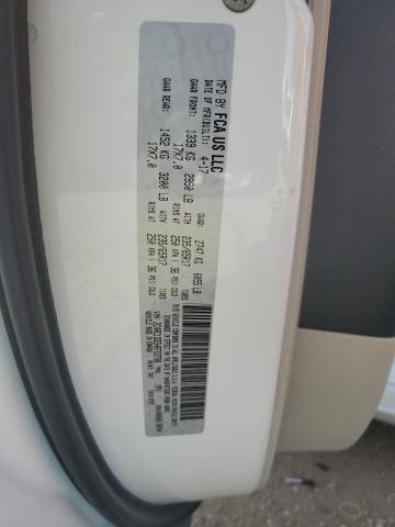 2C4RC1DG5HR722738 - 2017 CHRYSLER PACIFICA TOURING WHITE photo 14