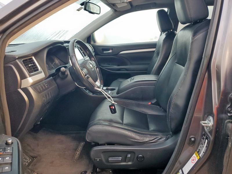 5TDJKRFH3FS146026 - 2015 TOYOTA HIGHLANDER XLE 灰色 照片 7