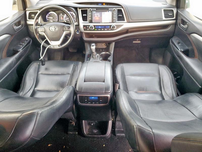 5TDJKRFH3FS146026 - 2015 TOYOTA HIGHLANDER XLE 灰色 照片 8