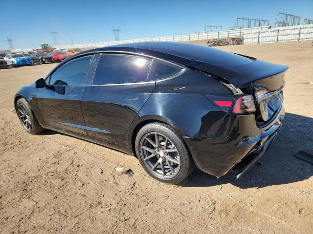 5YJ3E1EA2MF858647 - 2021 TESLA MODEL 3 BLACK photo 2