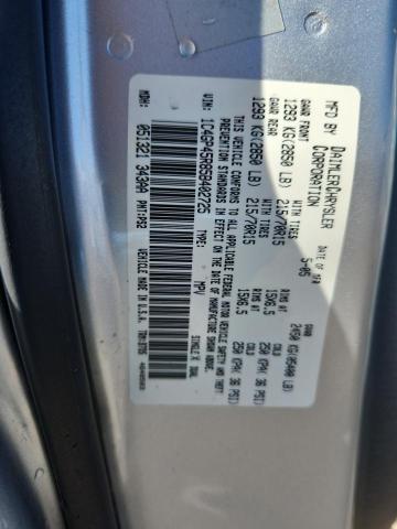 1C4GP45R85B402725 - 2005 CHRYSLER TOWN & COU ვერცხლისფერი ფოტო 13