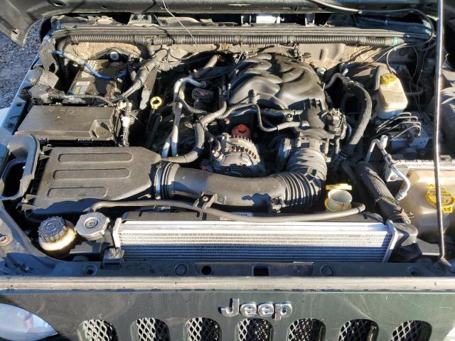 1C4AJWAG5CL110111 - 2012 JEEP WRANGLER SPORT 绿色 照片 11