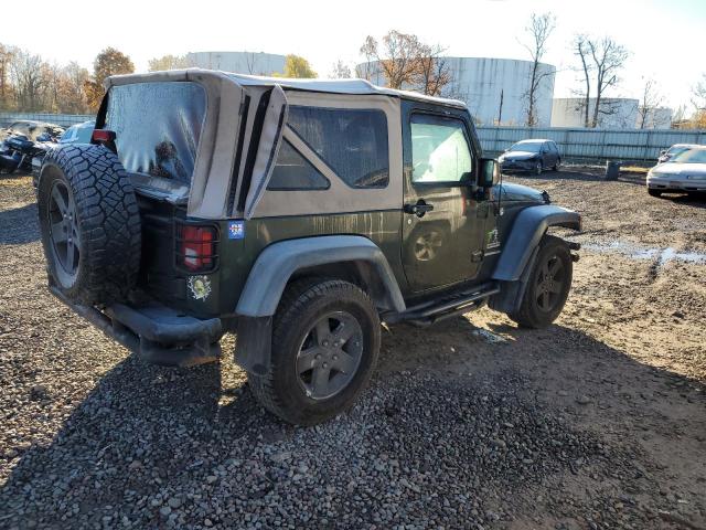 1C4AJWAG5CL110111 - 2012 JEEP WRANGLER SPORT 绿色 照片 3