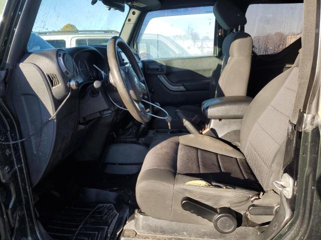 1C4AJWAG5CL110111 - 2012 JEEP WRANGLER SPORT 绿色 照片 7