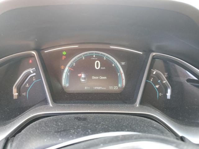 2HGFC2F70HH502646 - 2017 HONDA CIVIC EX BLACK photo 9