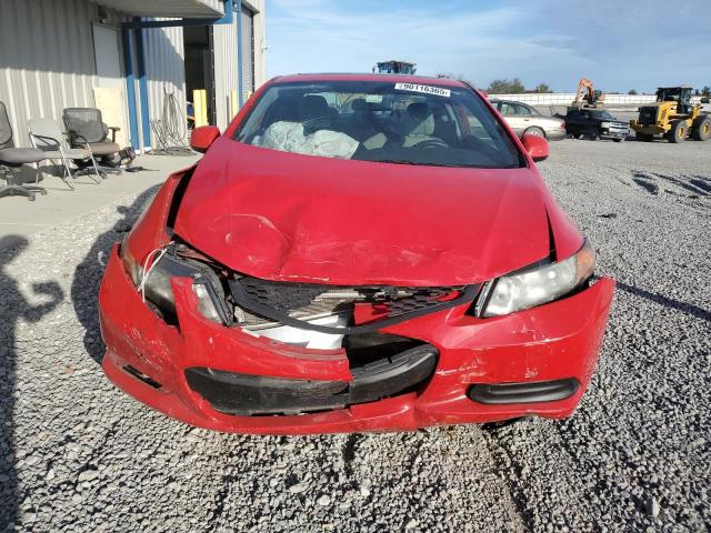 2HGFG3B87CH554101 - 2012 HONDA CIVIC EX RED photo 5