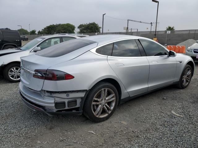 5YJSA1CG1DFP18328 - 2013 TESLA MODEL S Արծաթագույն լուսանկար 3