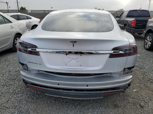5YJSA1CG1DFP18328 - 2013 TESLA MODEL S Արծաթագույն լուսանկար 6