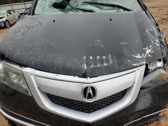 2HNYD2H32DH504336 - 2013 ACURA MDX TECHNOLOGY შავი ფოტო 12