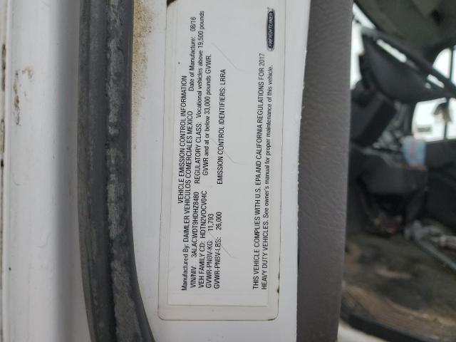 3ALACWDT9HDHZ8480 - 2017 FREIGHTLINER M2 106 MEDIUM DUTY WHITE photo 13