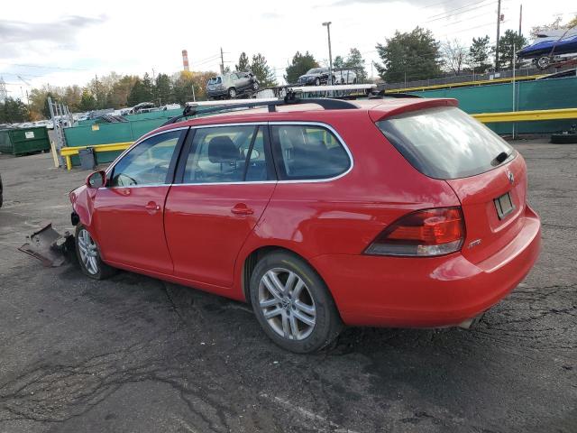 3VWPL7AJ9BM690494 - 2011 VOLKSWAGEN JETTA TDI RED photo 2