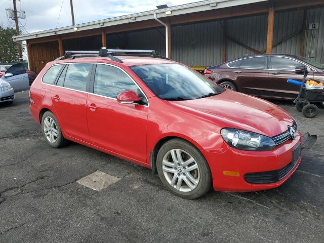 3VWPL7AJ9BM690494 - 2011 VOLKSWAGEN JETTA TDI RED photo 4