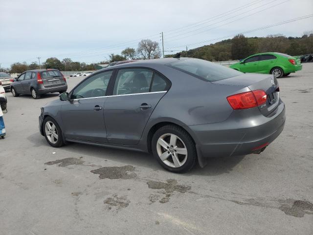 3VWLL7AJ0EM404406 - 2014 VOLKSWAGEN JETTA TDI GRAY photo 2