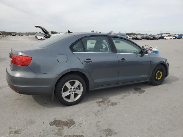 3VWLL7AJ0EM404406 - 2014 VOLKSWAGEN JETTA TDI GRAY photo 3