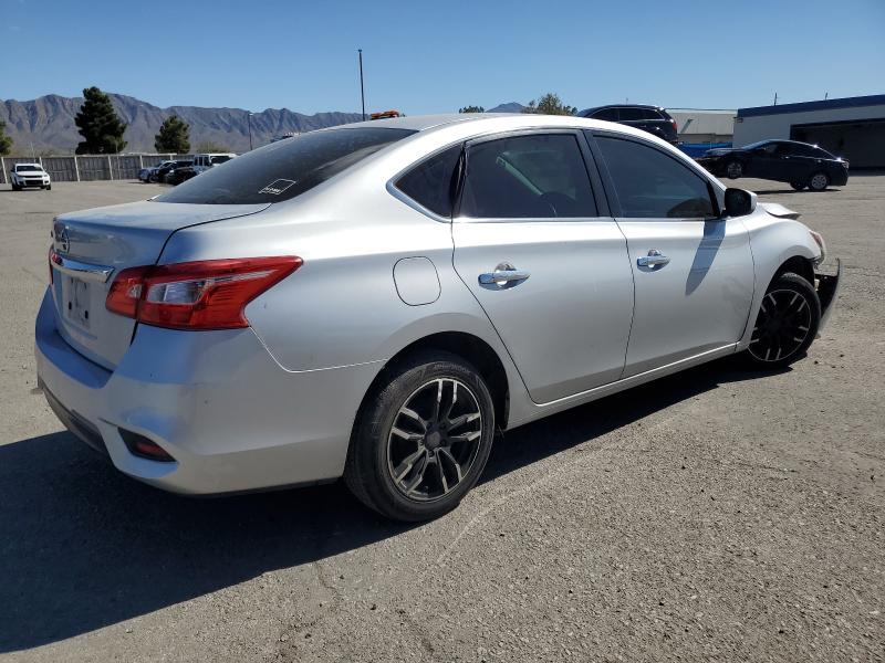 3N1AB7APXJY311254 - 2018 NISSAN SENTRA S SILVER photo 3