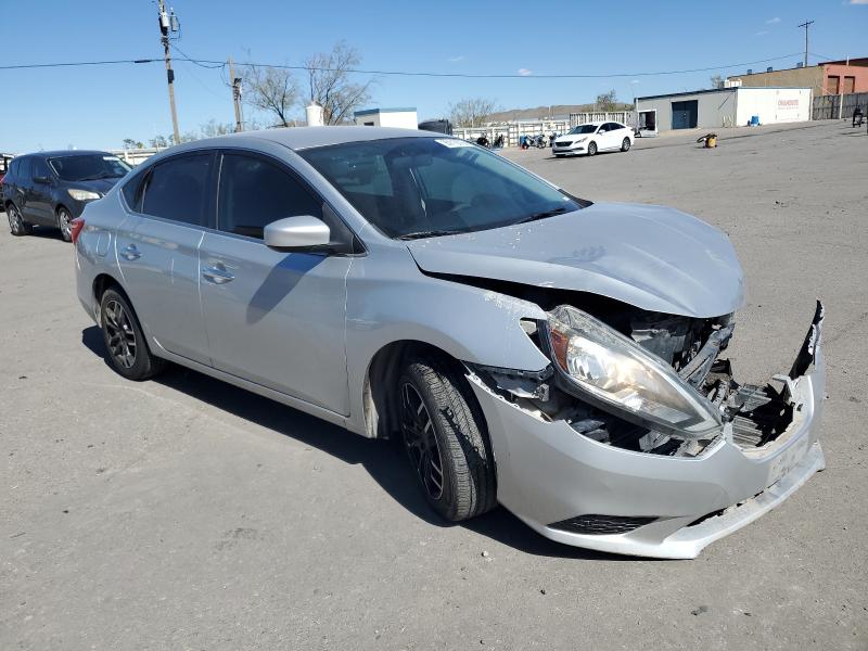 3N1AB7APXJY311254 - 2018 NISSAN SENTRA S SILVER photo 4