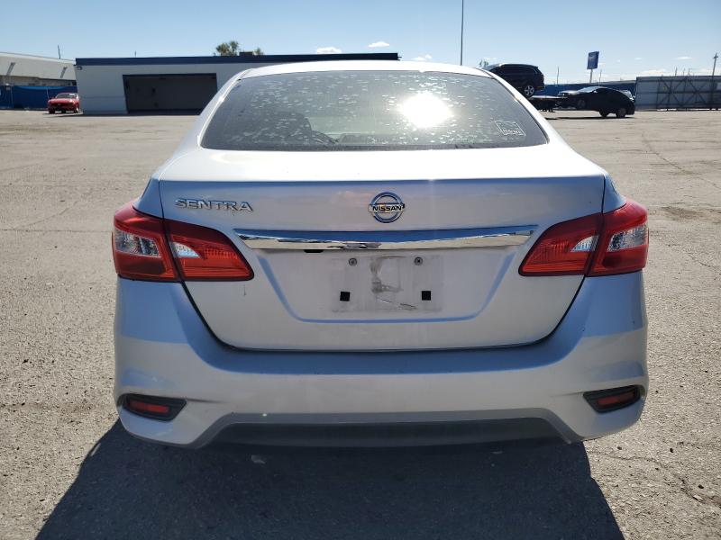 3N1AB7APXJY311254 - 2018 NISSAN SENTRA S SILVER photo 6