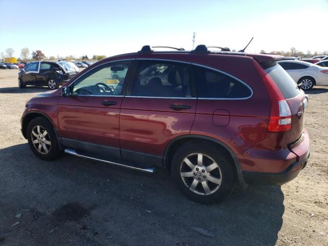 5J6RE38559L800552 - 2009 HONDA CR-V EX RED photo 2