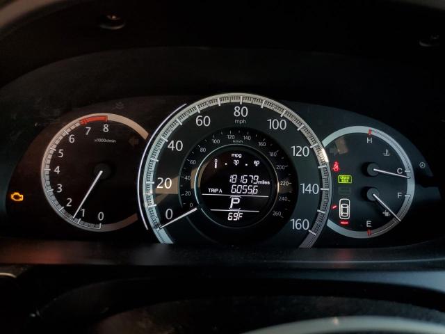 1HGCR2F77DA027362 - 2013 HONDA ACCORD EX GRAY photo 9