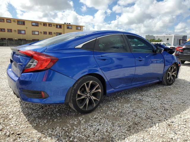 2HGFC2F88MH505619 - 2021 HONDA CIVIC SPORT 蓝色 照片 3