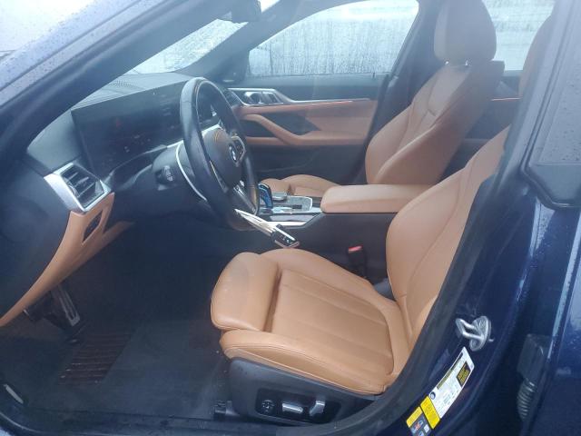 WBY73AW05NFN20880 - 2022 BMW I4 EDRIVE 40 BLUE photo 7