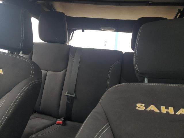 1C4BJWEG2EL194826 - 2014 JEEP WRANGLER U SAHARA 黑色 照片 10