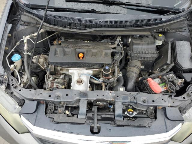 2HGFB2F81CH503129 - 2012 HONDA CIVIC EX GRAY photo 11