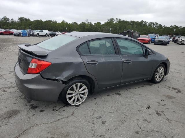 2HGFB2F81CH503129 - 2012 HONDA CIVIC EX GRAY photo 3