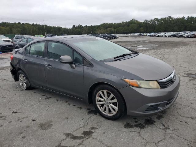 2HGFB2F81CH503129 - 2012 HONDA CIVIC EX GRAY photo 4