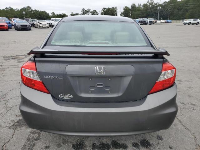 2HGFB2F81CH503129 - 2012 HONDA CIVIC EX GRAY photo 6