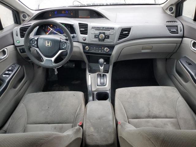 2HGFB2F81CH503129 - 2012 HONDA CIVIC EX GRAY photo 8