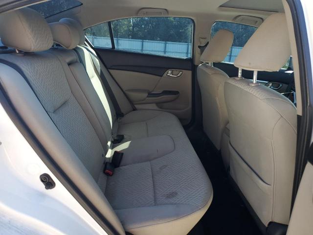 2HGFB2F84EH500910 - 2014 HONDA CIVIC EX WHITE photo 10