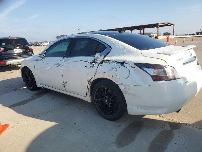 1N4AA5AP3EC915219 - 2014 NISSAN MAXIMA S WHITE photo 2