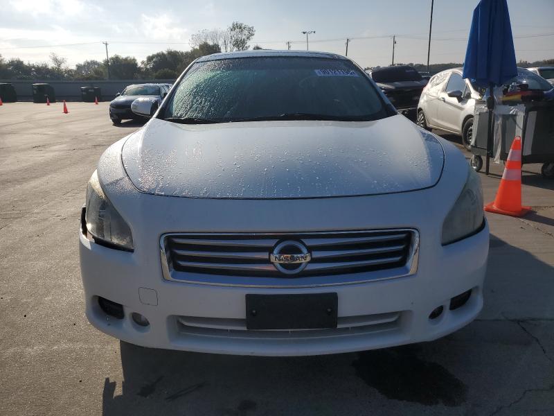 1N4AA5AP3EC915219 - 2014 NISSAN MAXIMA S WHITE photo 5