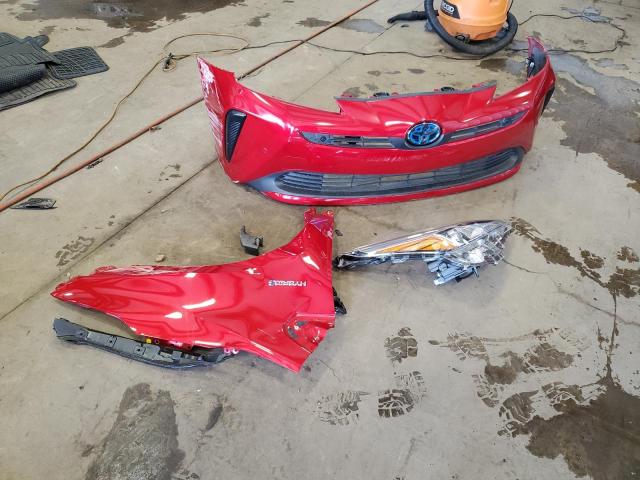 JTDKARFU0K3099716 - 2019 TOYOTA PRIUS 红色 照片 12