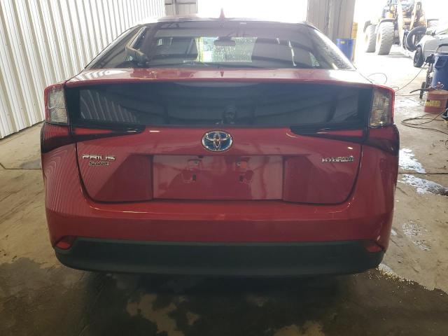 JTDKARFU0K3099716 - 2019 TOYOTA PRIUS 红色 照片 6