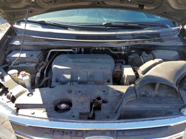 5FNRL5H65BB102810 - 2011 HONDA ODYSSEY EXL BLACK photo 11